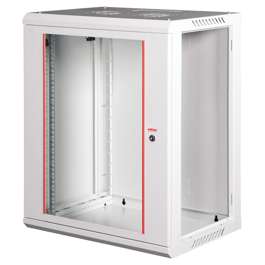 ROLINE 19" Boîtier mural Basic Plus 15U, 600x450 LxP gris