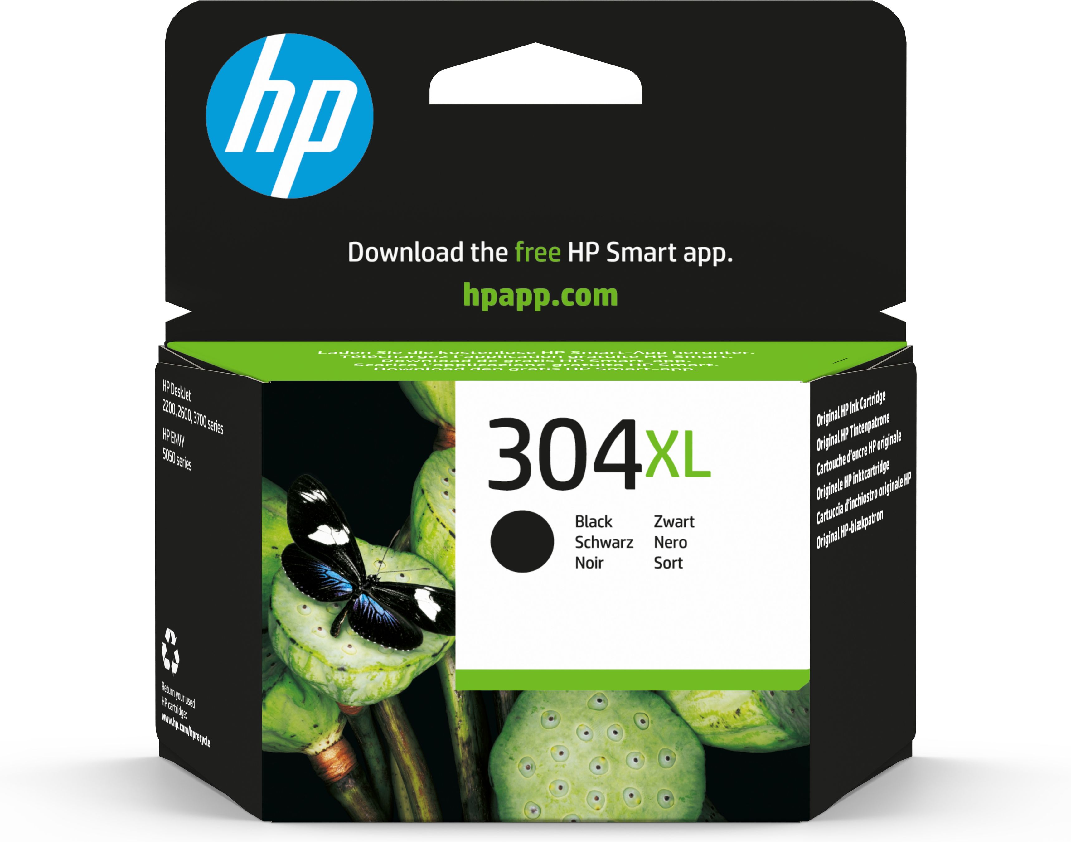 HP 304XL Cartouche d’encre noire authentique
