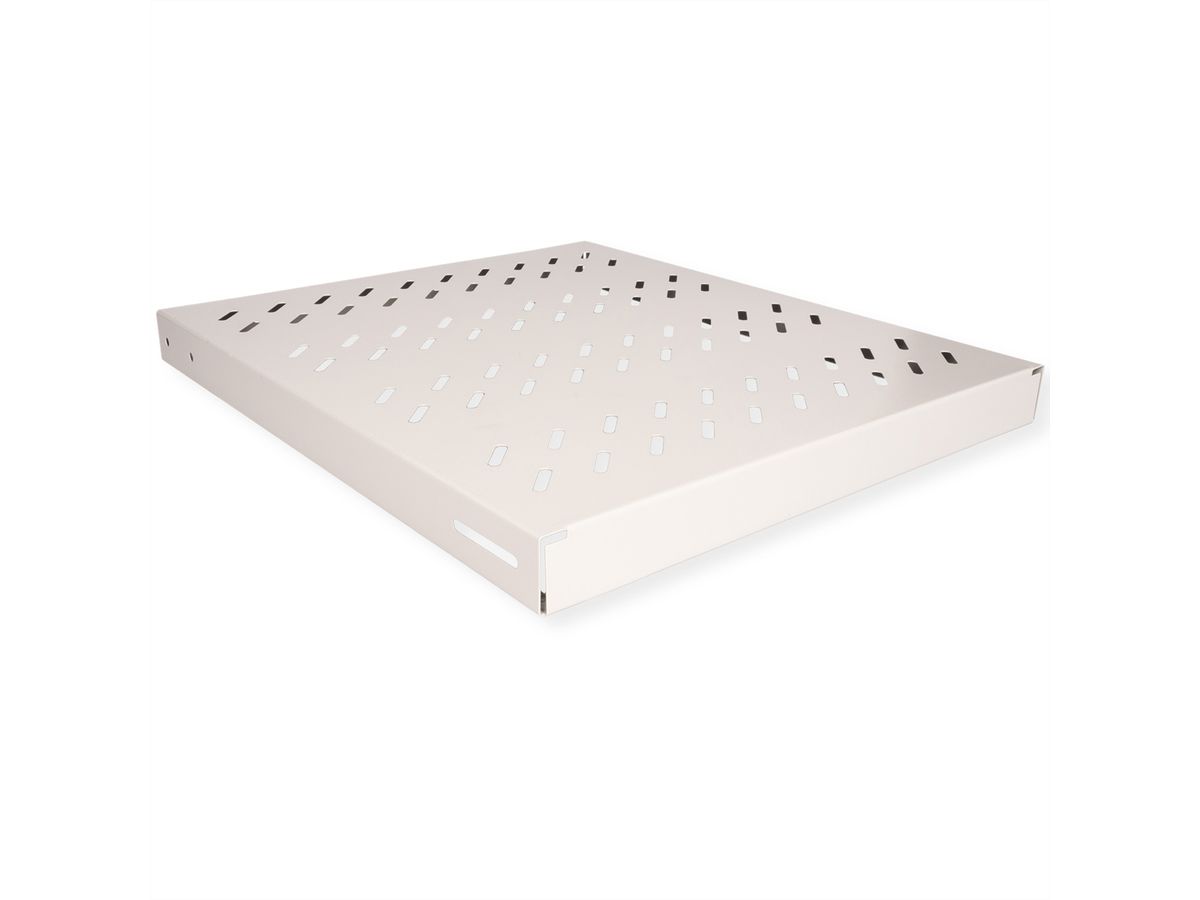 ROLINE 19" Etagère 1U, 500P 50 kg gris