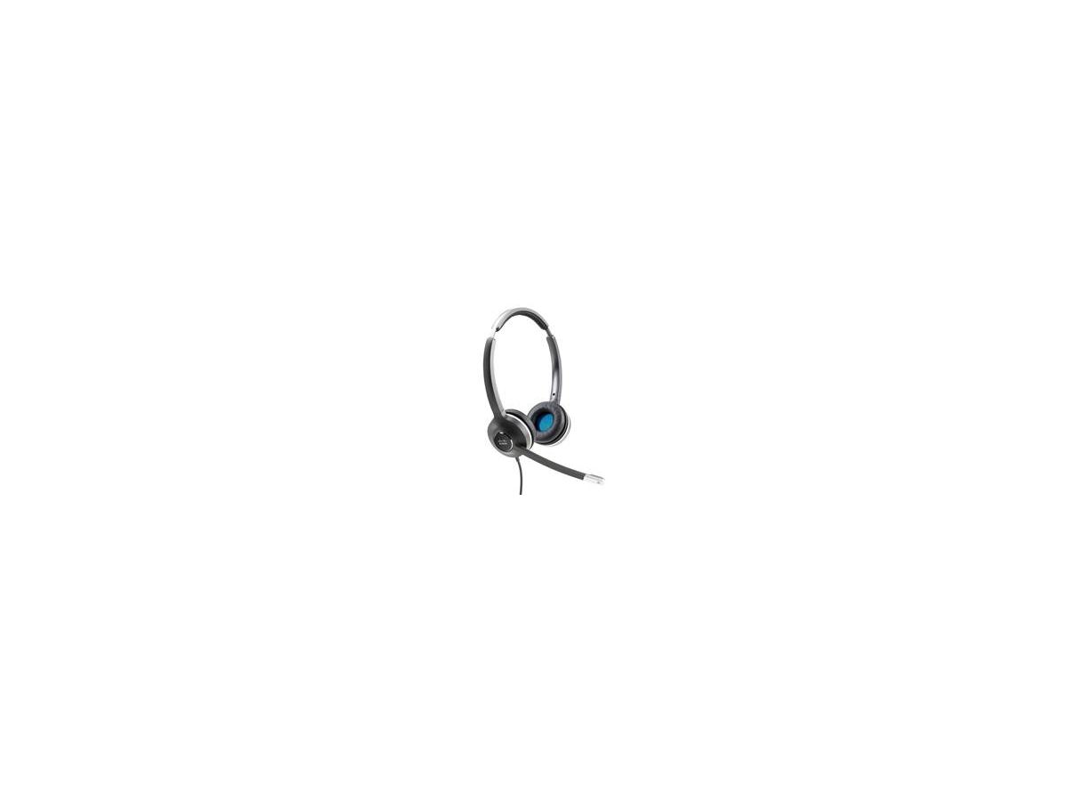 Cisco 532 casque Arceau Noir