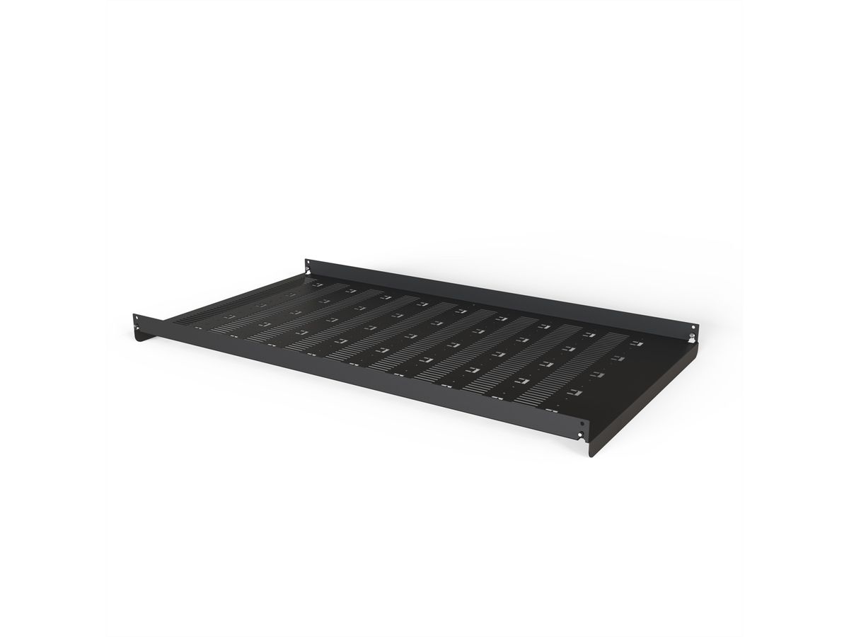 Étagère Varistar SCHROFF, fixe, 75 kg, RAL 7021, 600W 1100D