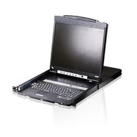 ATEN CL5816N 48cm-LCD Commutateur KVM USB-PS/2, VGA, 16 ports, IT-Layout