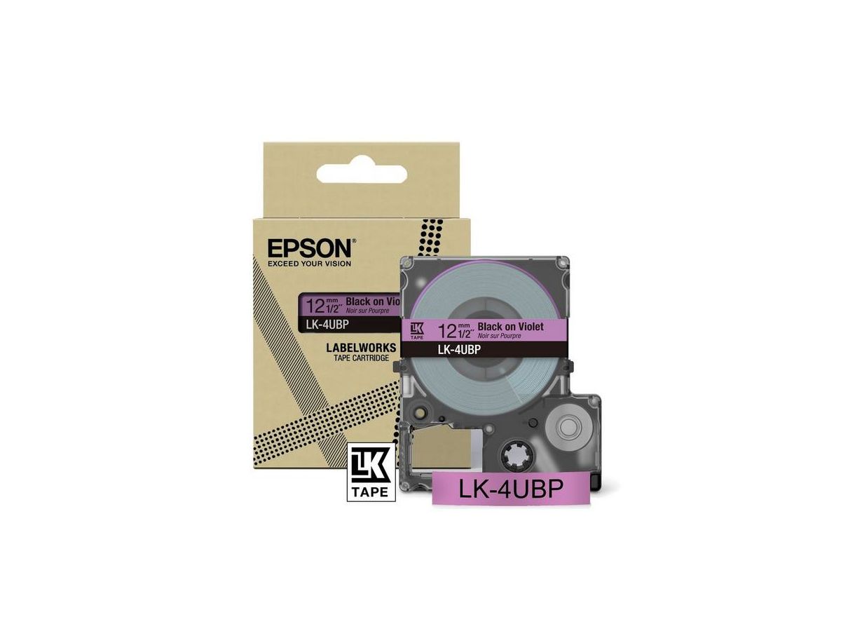Epson LK-4UBP Noir, Violet