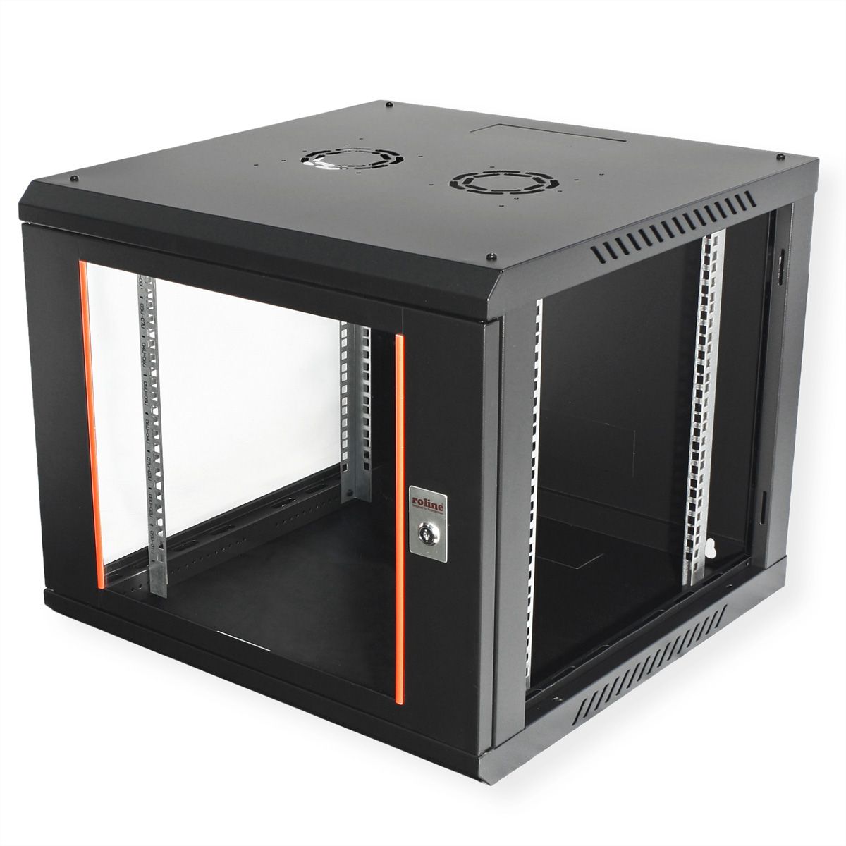ROLINE 19" Boîtier mural Basic Plus 9U, 600x600 LxP noir