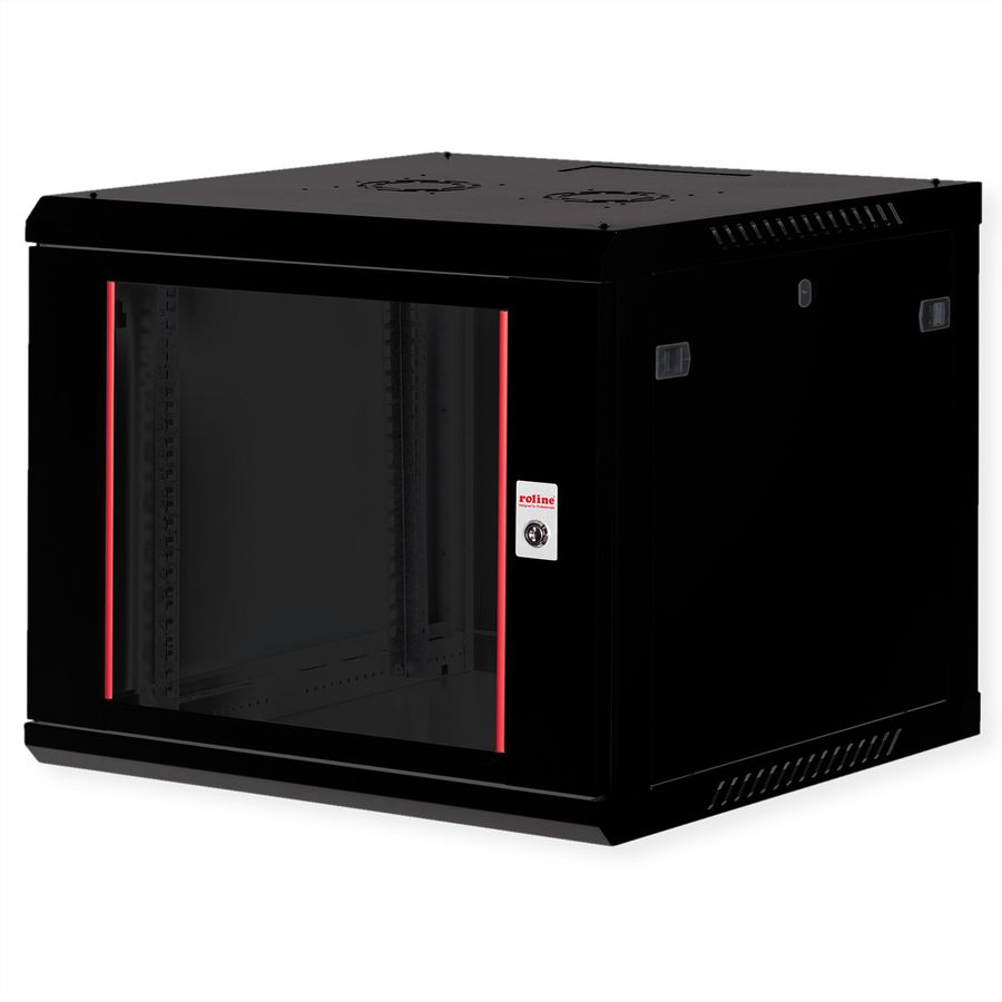 ROLINE 19" Boîtier mural Basic Plus 9U, 600x600 LxP noir