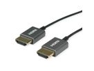 ROLINE Câble HDMI Ultra HD avec Ethernet, 4K, M/M, Slim, noir, 2 m