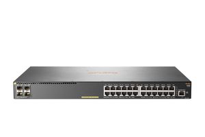 Hewlett Packard Enterprise Aruba 2930F 24G PoE+ 4SFP Géré L3 Gigabit Ethernet (10/100/1000) Connexion Ethernet, supportant l'alimentation via ce port (PoE) 1U Gris