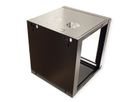 VALUE Armoire murale 12 UH (HxLxP) 640x570x600 mm, noir