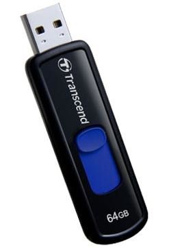 Transcend JetFlash elite JetFlash 760, 64GB lecteur USB flash 64 Go USB Type-A 3.2 Gen 1 (3.1 Gen 1) Noir, Bleu