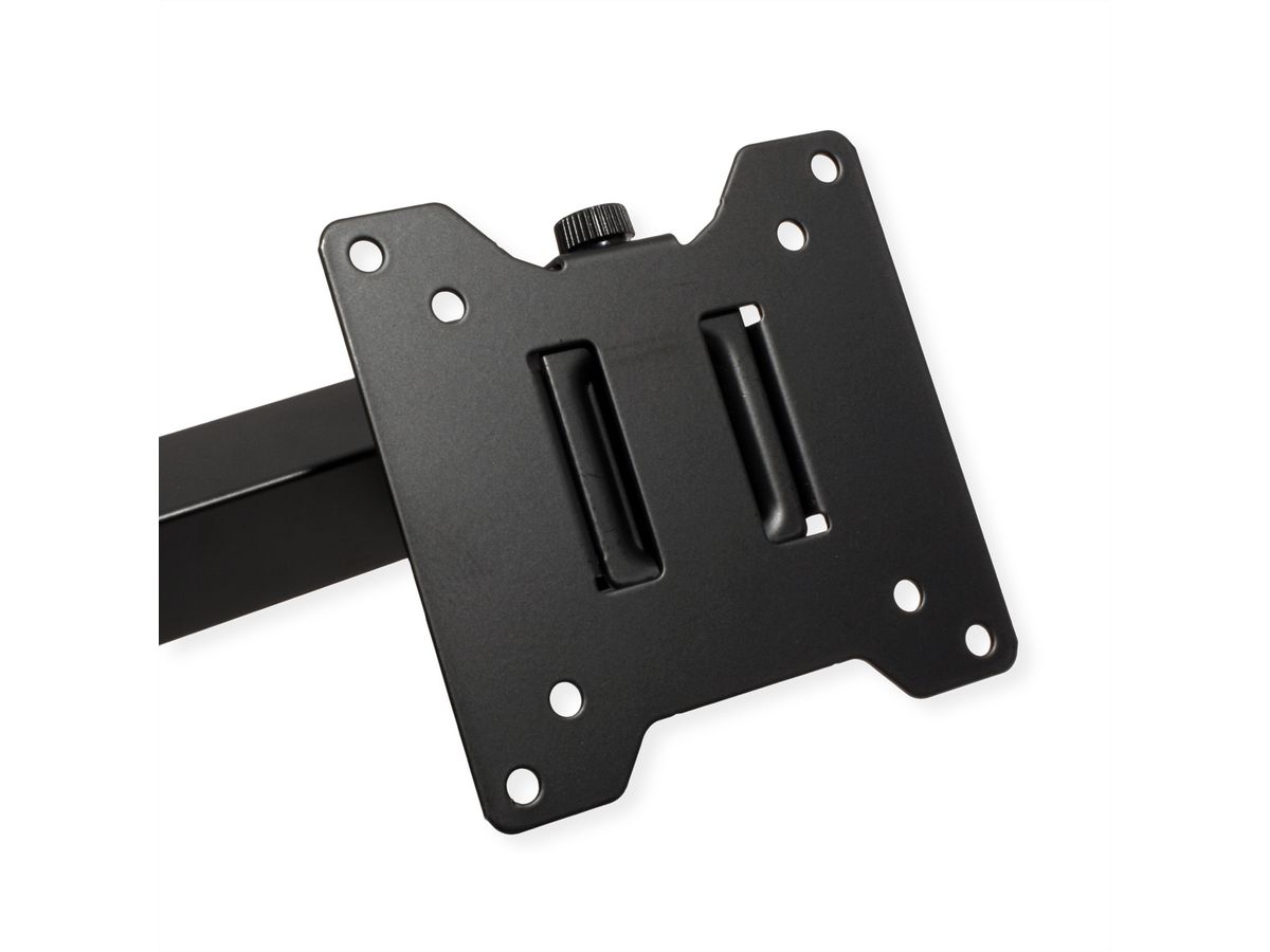 VALUE Support LCD lourd, montage sur bureau, 4 articulations, jusqu'à 20 kg