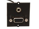 BACHMANN Module Custom 1x VGA+ Audio 3.5 mm Stéréo, noir