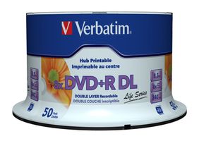 Verbatim 97693 DVD vierge 8,5 Go DVD+R DL 50 pièce(s)