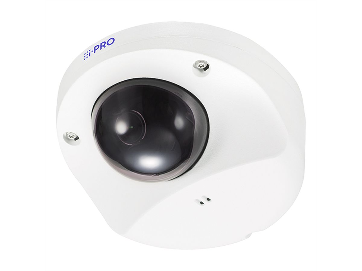 i-PRO 2MP AI OUTDOOR VANDAL Caméra dôme compacte
