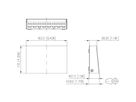 METZ CONNECT Modul boîtier en saillie 8 ports blanc pur, non équipé