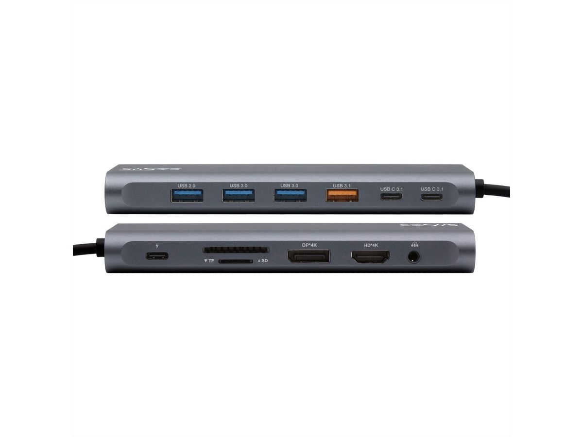 EXSYS EX-1226HM Station d'accueil 14 en 1 USB 3.2 Gen 2x1
