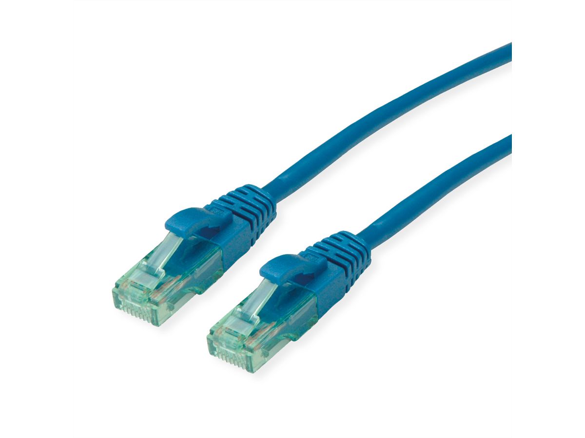 ROLINE RM Cordon UTP Cat.6A / 10 Gigabit, bleu, 3 m