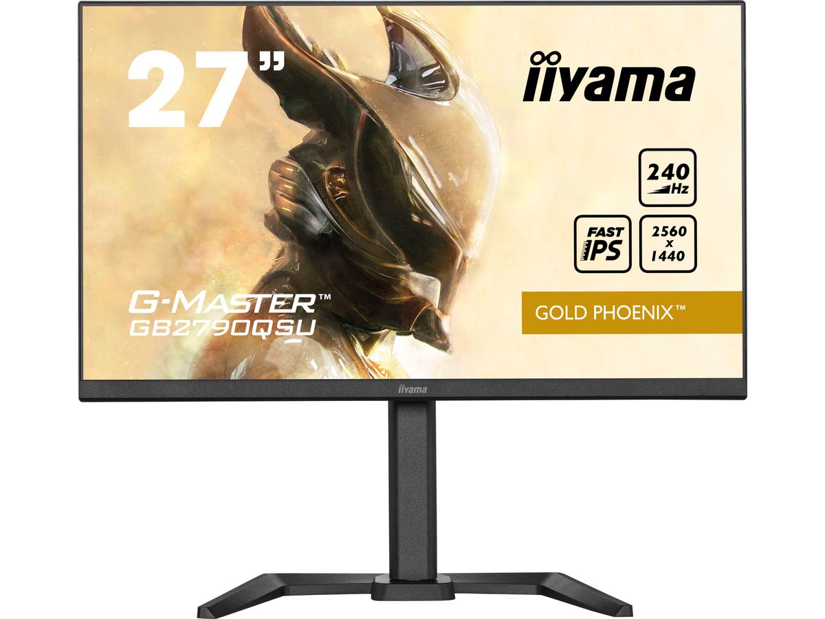 iiyama GB2790QSU-B5 écran plat de PC 68,6 cm (27") 2560 x 1440 pixels Wide Quad HD LCD Noir