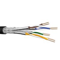 DRAKA UC900PE SS23 Câble S/STP AWG 23 noir, au mètre, noir