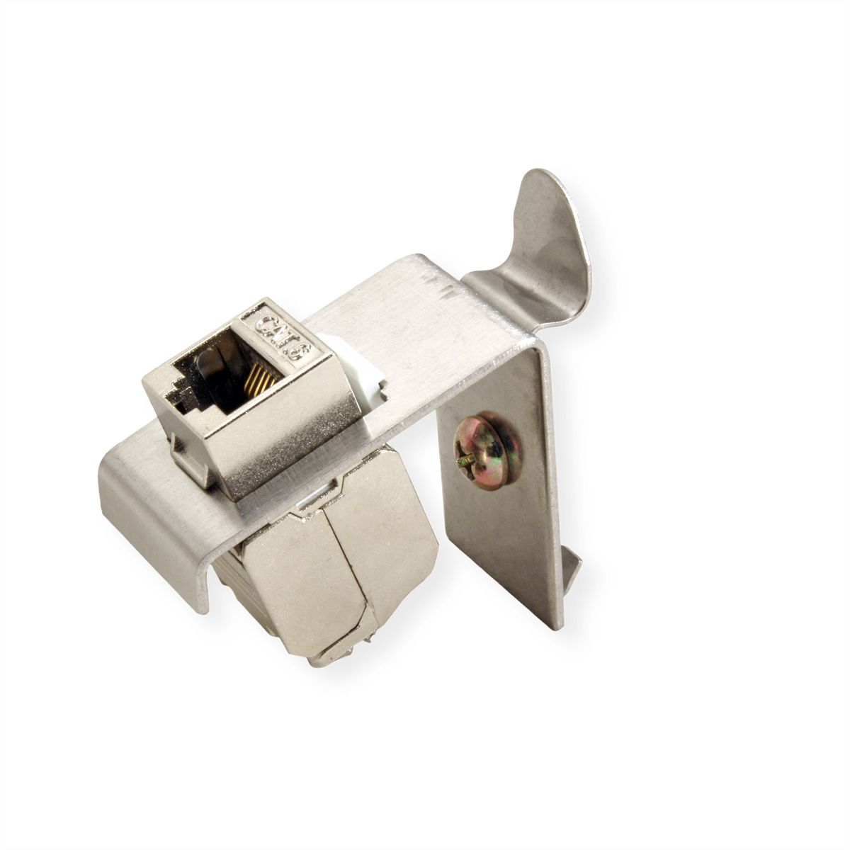 ROLINE Adaptateur pour rail DIN, vide, pour 1 Keystone