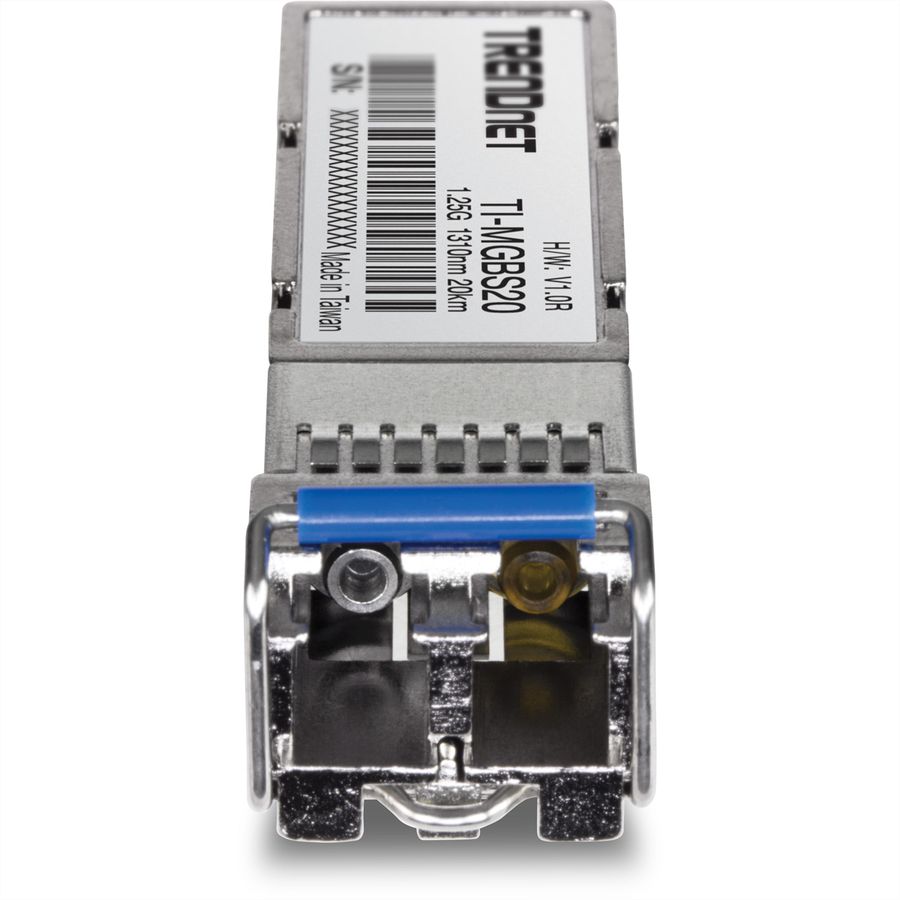 TRENDnet TI-MGBS20 Module LC monomode SFP industriel, 1000 Base-LX (20 km)