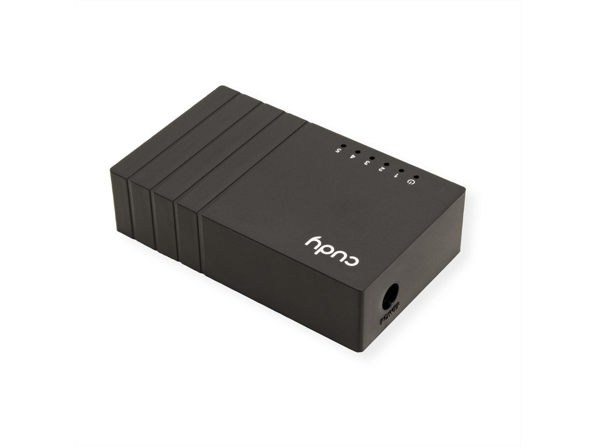CUDY GS105D Switch 5 ports Gigabit bureau