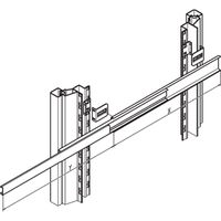 Kit de montage SCHROFF pour glissière télescopique, universel pour 1 ou 2 U, Novastar