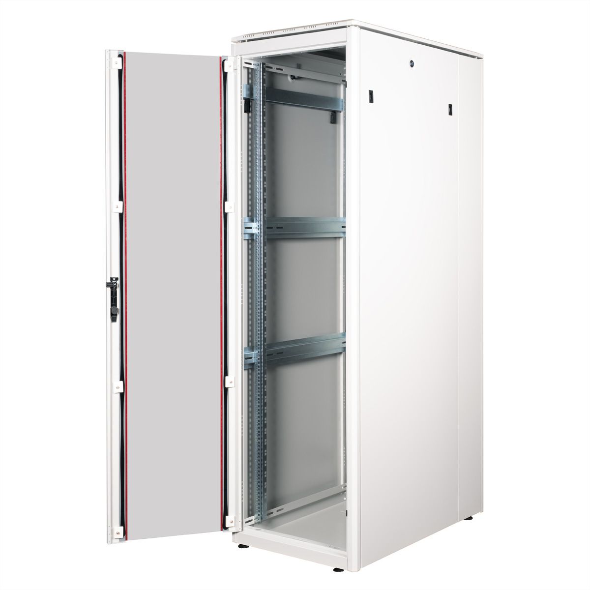 ROLINE 19" Baie réseau Pro 42U, 600x1000 LxP Porte verre gris
