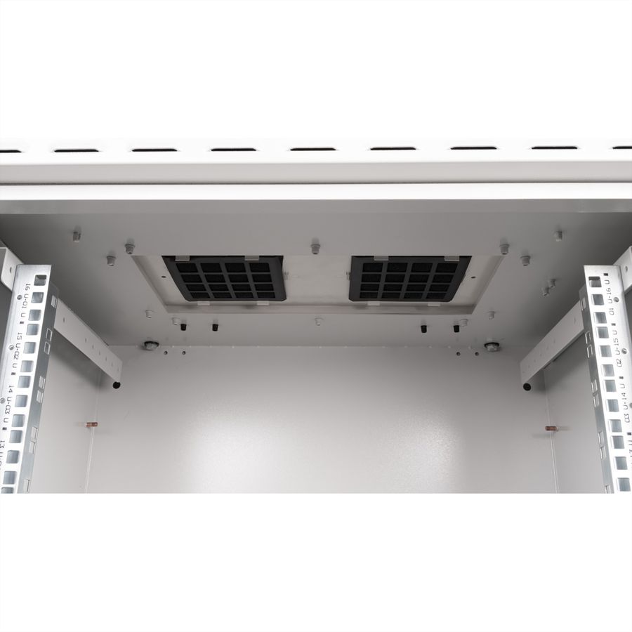 ROLINE 19" Boîtier mural Pro 16U, 600x450 LxP IP55 outdoor gris