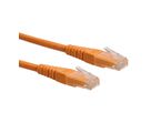 Cordon ROLINE Cat.6 (Classe E) UTP, orange, 0,5 m