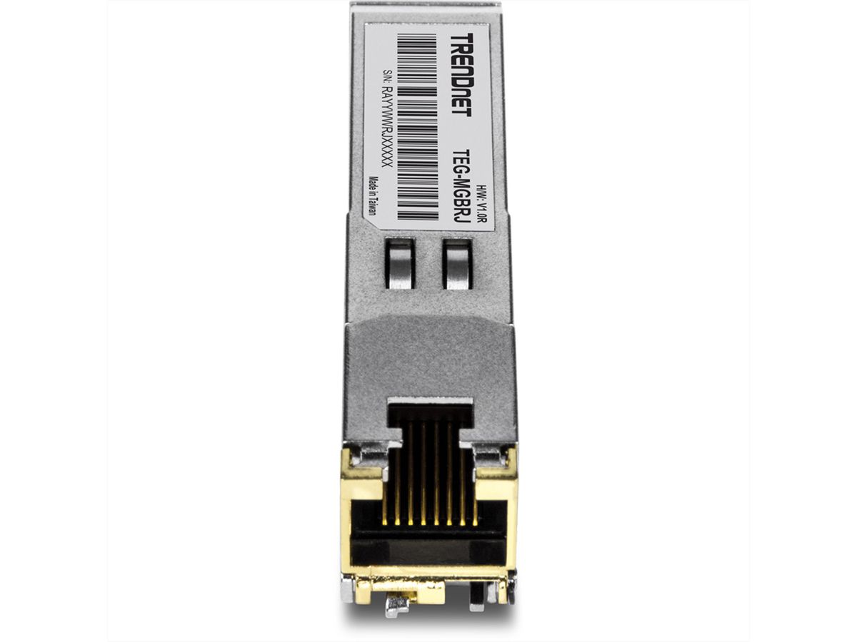 TRENDnet TEG-MGBRJ Module SFP cuivre RJ-45 1000BASE-T