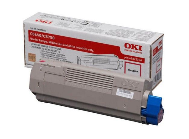 OKI 43872306 Cartouche de toner Original Magenta 1 pièce(s)
