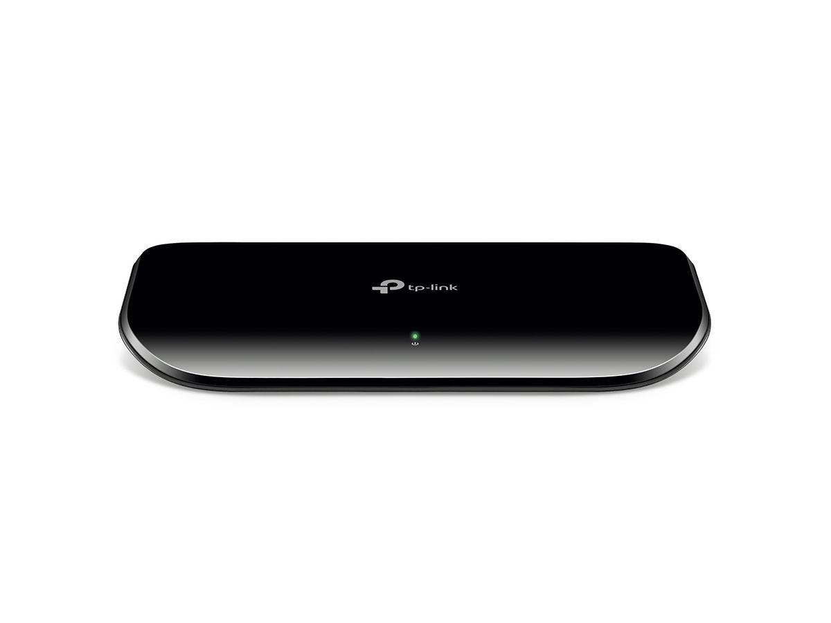 TP-Link TL-SG1008D commutateur réseau Non-géré Gigabit Ethernet (10/100/1000) Noir