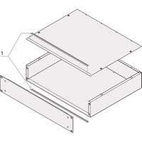 Kit de blindage CEM MultipacPRO SCHROFF, version aluminium