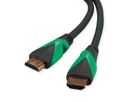 ROLINE GREEN ATC Câble HDMI avec Ethernet Ultra HD 8K, M/M, noir, 3 m