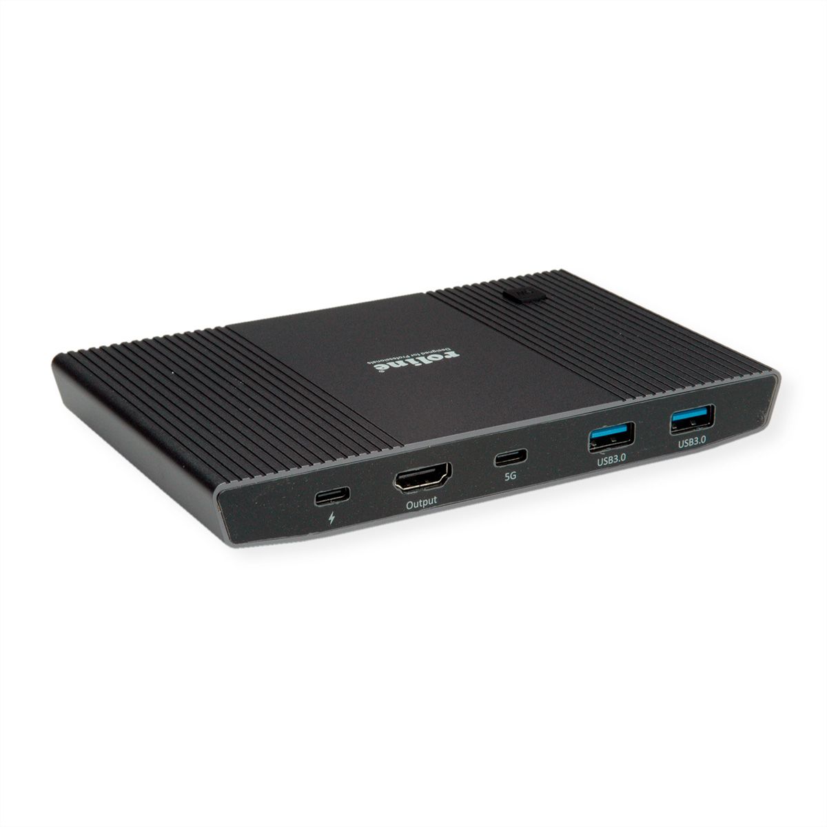 ROLINE Switch KVM, 2 PCs, HDMI 4K, USB
