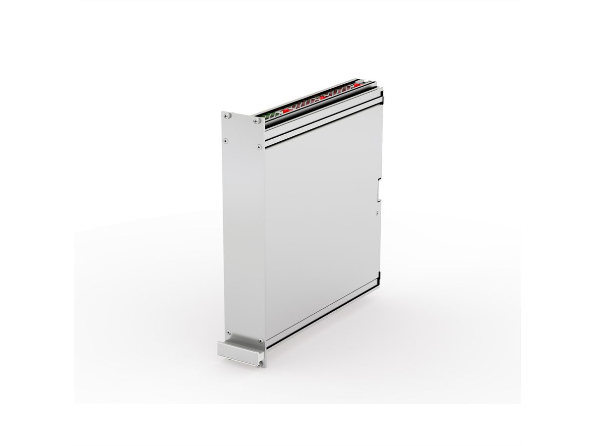SCHROFF Unité enfichable de type cadre PRO Kit, non blindé, perforé, connecteurs multiples, 6 U, 10 HP, 227 mm