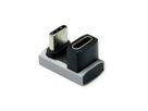 ROLINE Adaptateur USB4 Gen 3x2, Aluminium, 360°, Type C, M/F, argent
