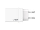 VERBATIM Chargeur USB mural 4 ports 30 W blanc