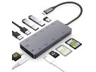 EXSYS EX-1221HM Hub USB 3.2 Gen1 C à 11 ports pour Notebook, Matebook et MacBook