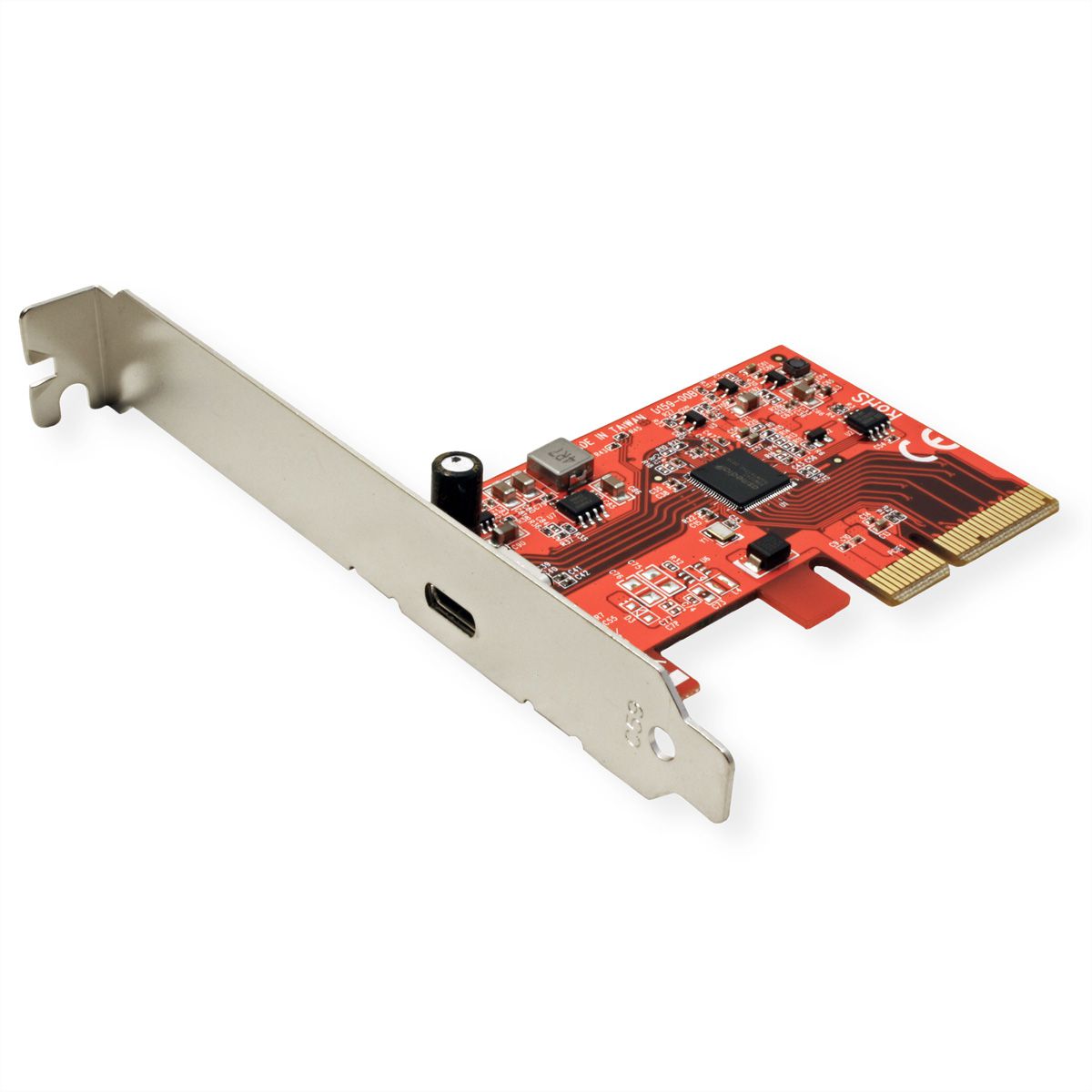 ROLINE Carte PCI-Express, USB 3.2 Gen 2x2, 1 port type C