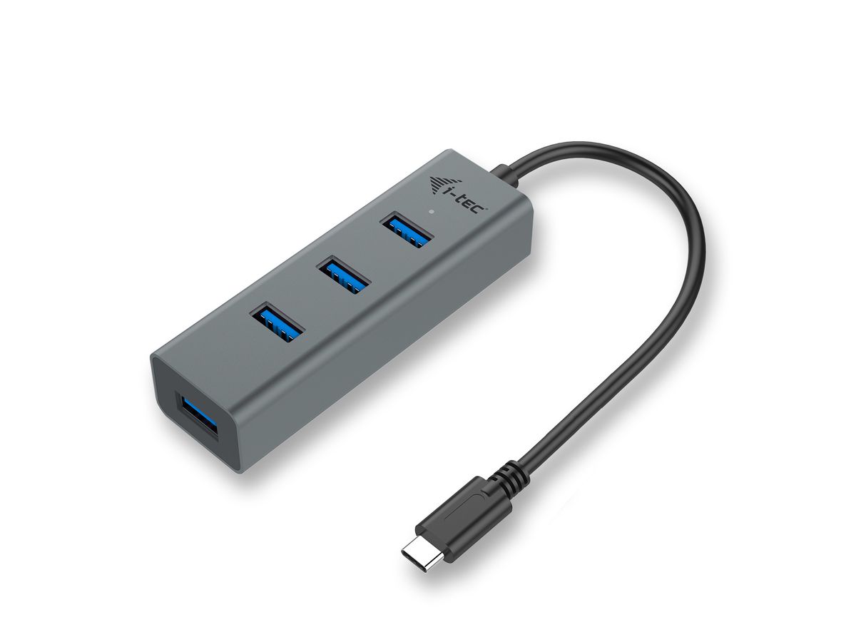 i-tec Metal USB-C HUB 4 Port