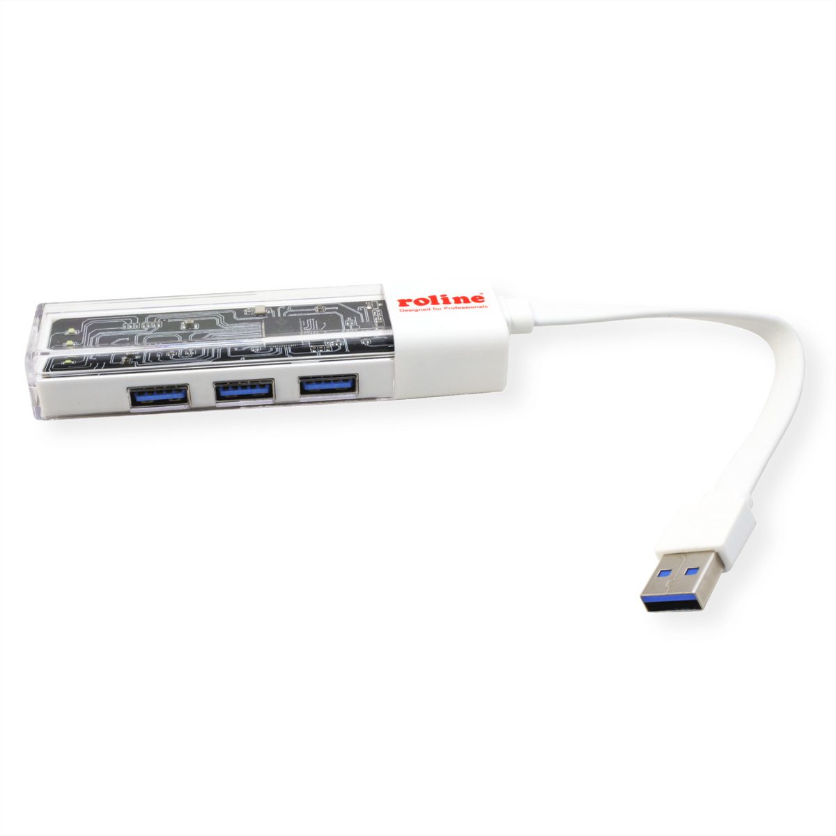 ROLINE Hub USB 3.2 Gen 1, 4 ports, type A+C