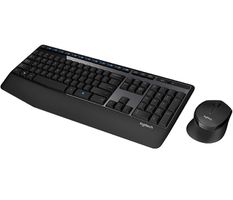 Logitech Wireless Combo MK345 clavier Souris incluse USB Français Noir