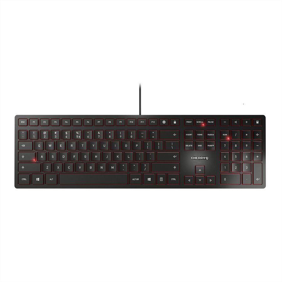 CHERRY KC 6000 Clavier Slim, noir