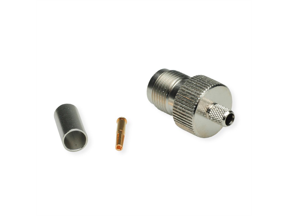 TELEGÄRTNER Prise de câble TNC 50 ohms , pour RG-58C/U, sertissage