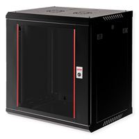 ROLINE 19" Boîtier mural Basic Plus 12U, 600x450 LxP noir