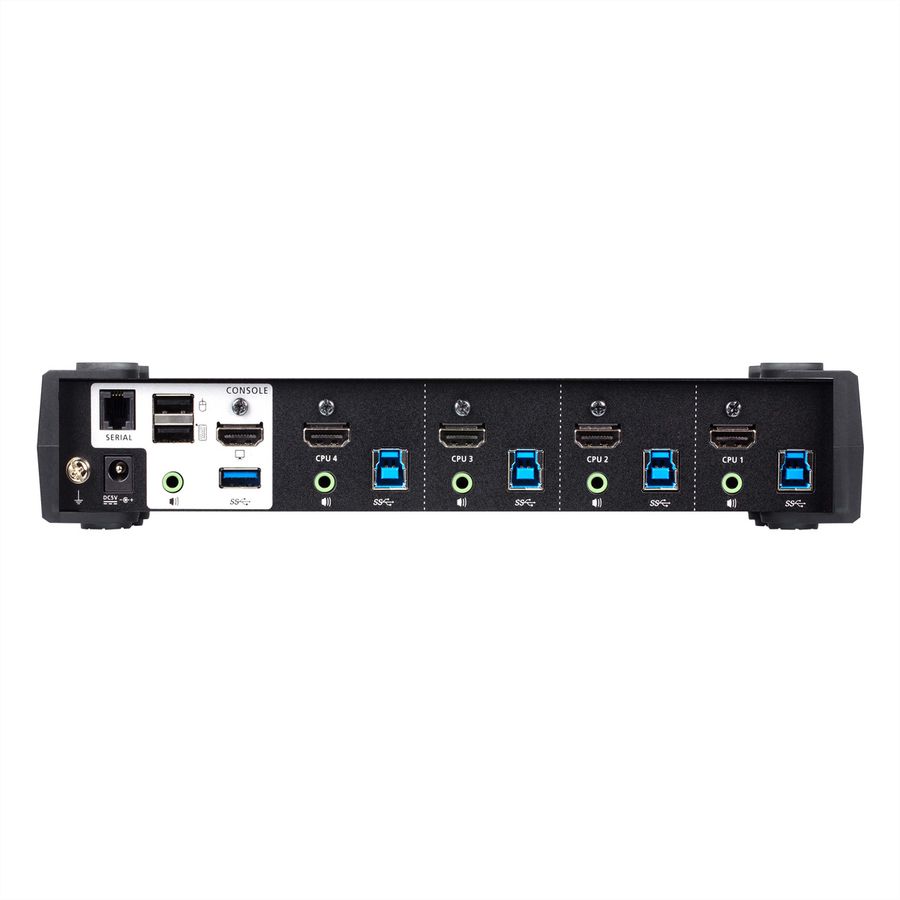 ATEN CS1824 Commutateur KVMP™ HDMI 4K 4 ports USB 3.0