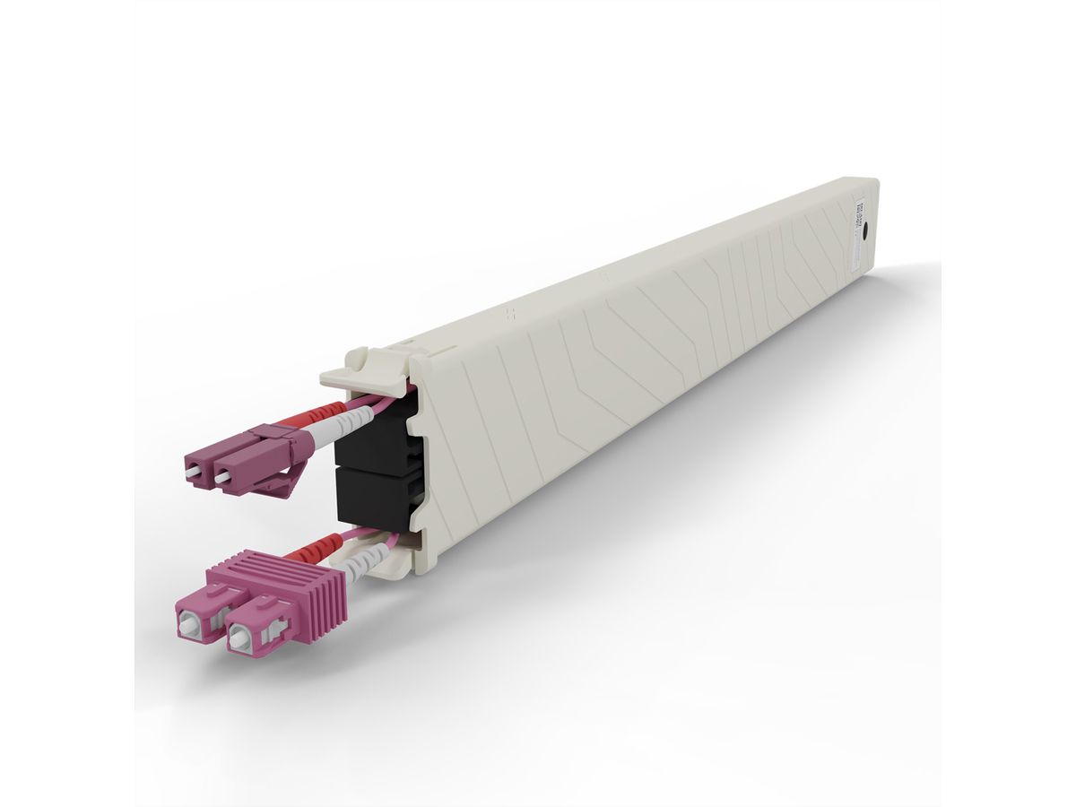 patchbox.one Cassette 8RU OM4 LC-SC 0,8m