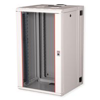 ROLINE 19" Boîtier mural Pro 20U, 600x600 LxP pivotant en 2 parties gris