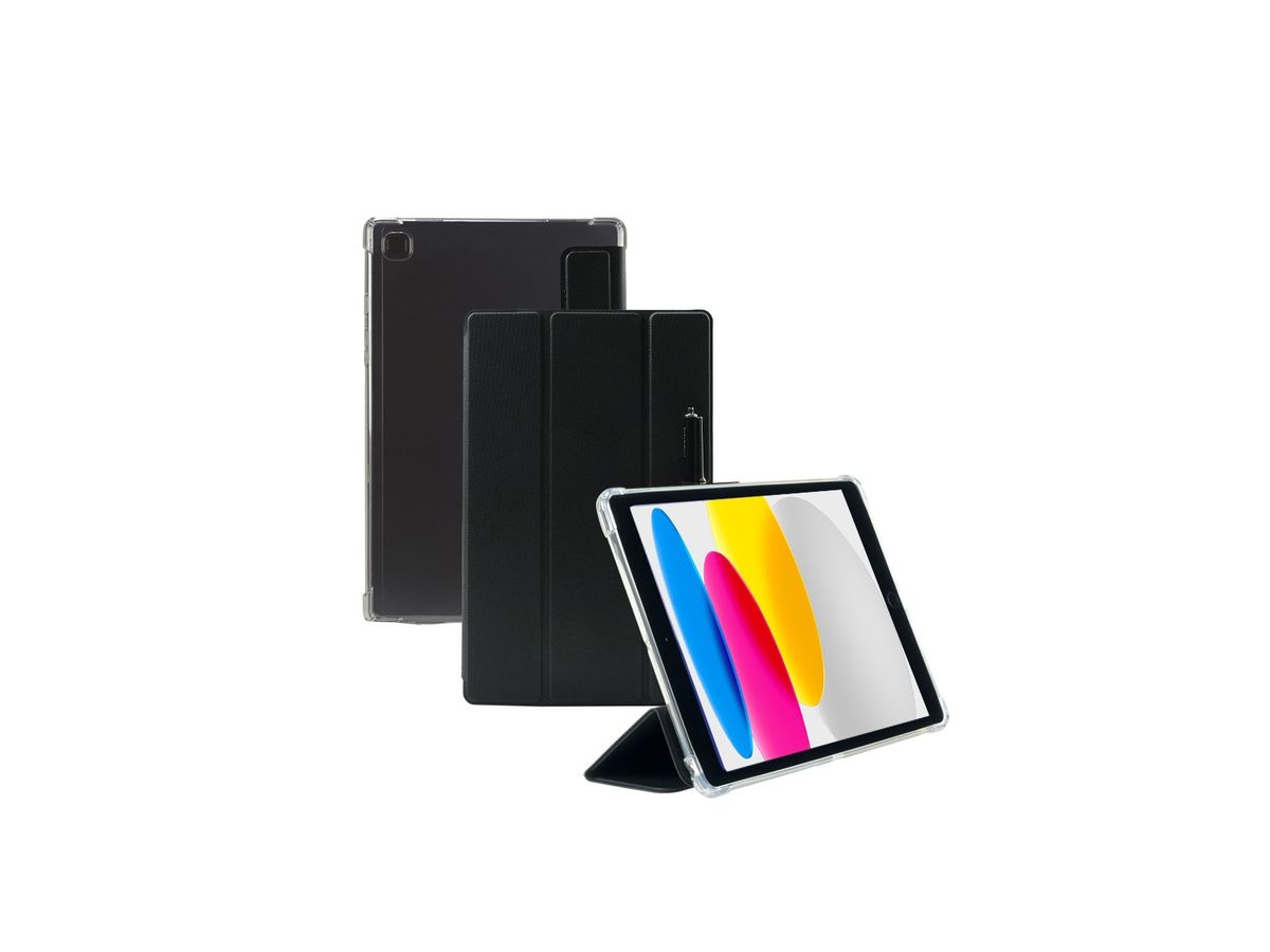 Mobilis Edge 27,7 cm (10.9") Folio Noir, Transparent